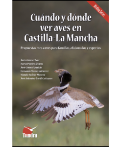 portada del libro cuando y donde ver aves en Castilla La Mancha