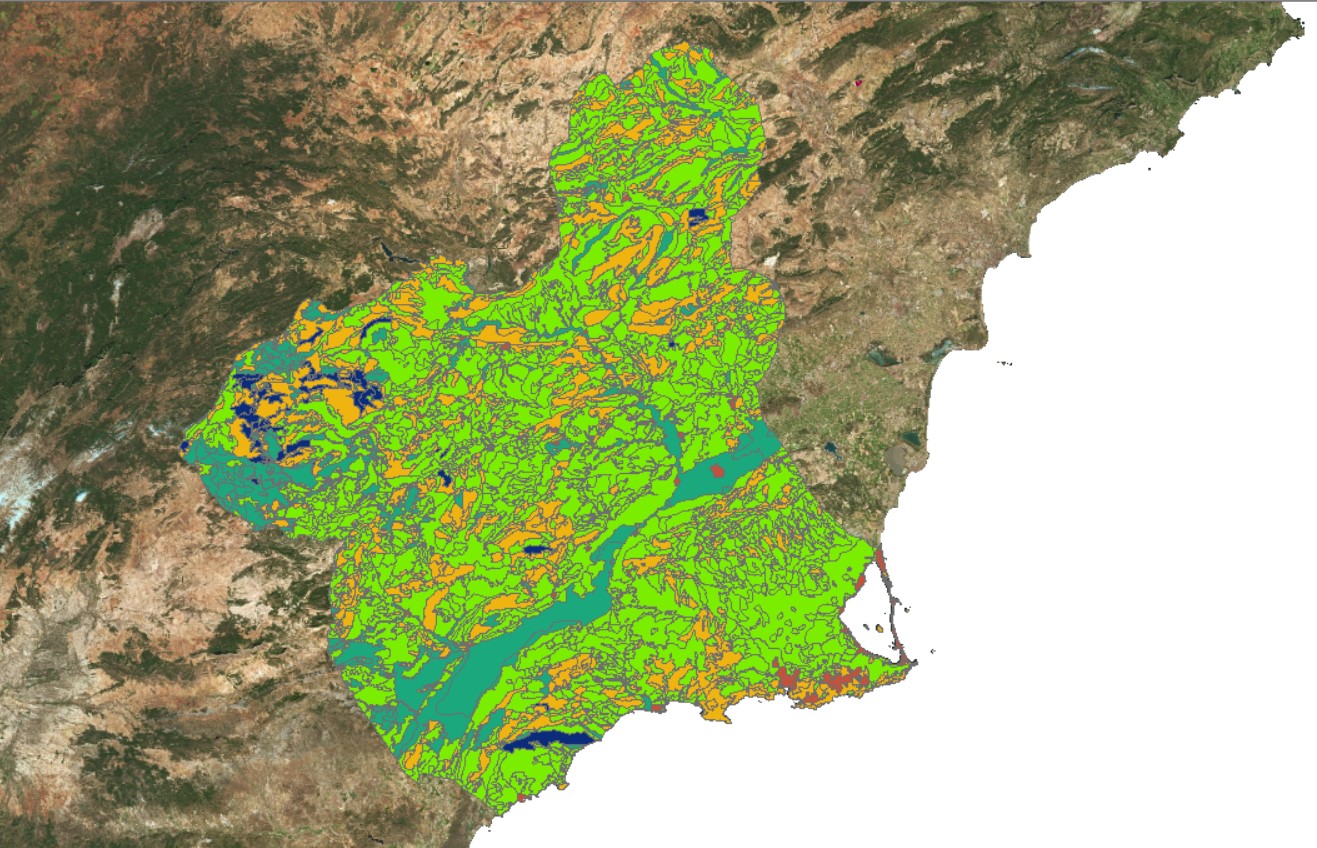 Reservas de COS en la Región de Murcia. Fuente: CARM