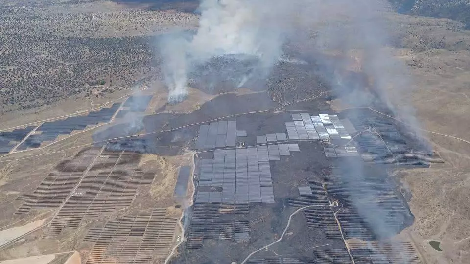 Incendio Talaván